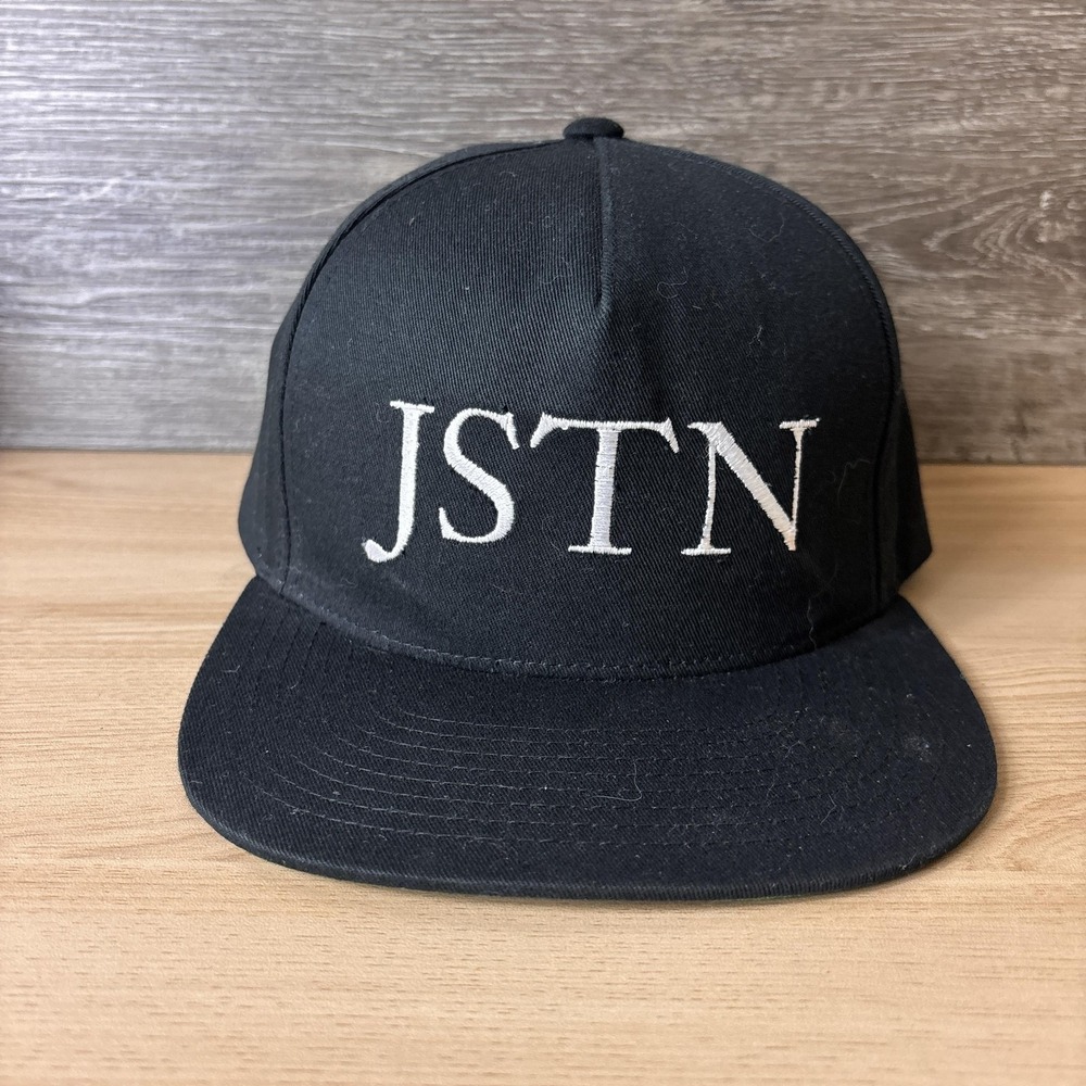 Justin Timberlake Hat Cap Snap Back Black Embroidered 20/20 Experience Tour Mens